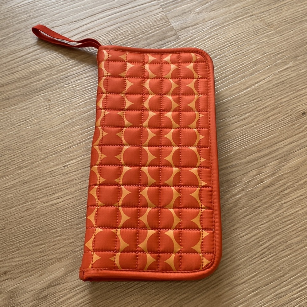 Lug Orange Travel Wallet - Picture 2 of 9